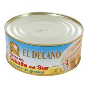 Filetes de Caballa en Aceite de Girasol El Decano 1kg