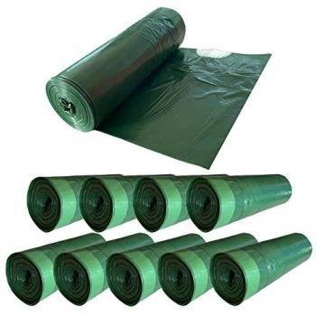 WellHome 200 bolsas de basura recicladas con autocierre, 30L capacidad cada una
