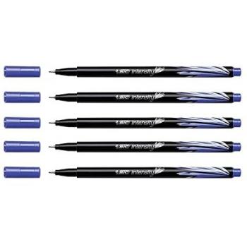 BIC Fineliner Intensity - Lote de 10 bolígrafos de fieltro