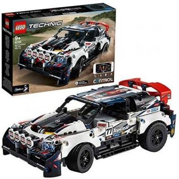 LEGO Technic - Coche de Rally Top Gear Controlado por App, Coche Teledirigido de Juguete, Set de Construcción Controlado por la Aplicación Technic CONTROL+, Maqueta de Coche de Carreras