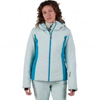 Chaqueta de esquí con capucha Rossignol Velika mujer azul celeste - M