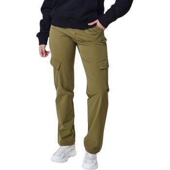 Project X Paris Women's Olive Straight Cargo Trousers
