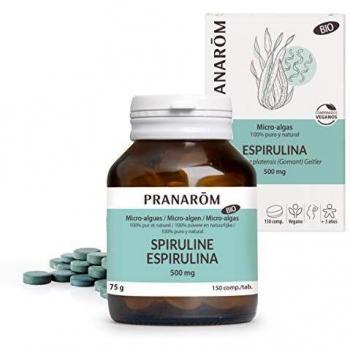 PRANAROM Espirulina Bio 150 Comprimidos Veganos