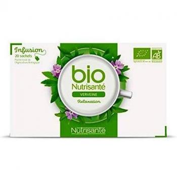 Nutrisanté Infusion Verveine Thé Vert 20 Sachets