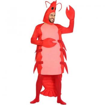 Disfraz de Gamba Naranja para hombre