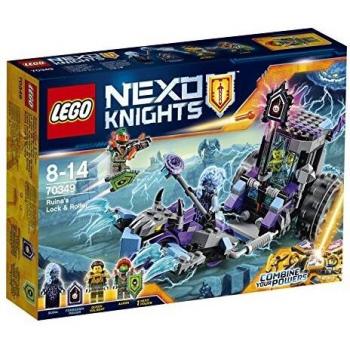 LEGO NEXO KNIGHTS 70349 Ruina's Lock & Roller Building Set with Mini-figures and Instructions