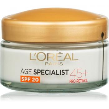 L’Oréal Paris Age Specialist 45+ Day Cream for Mature Skin SPF 20, 50 ml