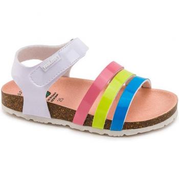 Sandalias Pablosky 405609 Niña Blanco - Cómodas y Elegantes, Sandalias de niña en color blanco con cierre adherente
