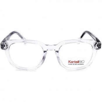 Kartell KL005V 01 Men's Eyeglasses Clear Size 49 - Frame Only with Blue Light Block Available