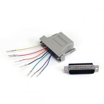 StarTech.com DB25 to RJ45 Modular Adapter - Male to Female