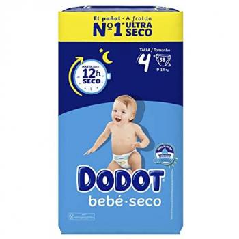 Pañales Dodot Bebé-Seco Talla 4 (116 uds, 9-14 kg)