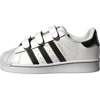 adidas Originals Superstar, Boys' Trainers, White & Black, 5 UK