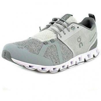 Silver Cloud Terry Men's Low-Top Sneakers