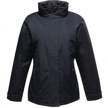 Regatta - Chaqueta impermeable para mujer Hydra Fort Peached Poliéster Beauford aislado, Mujer, Chaqueta, Rg052/Tra362, azul marino, 48