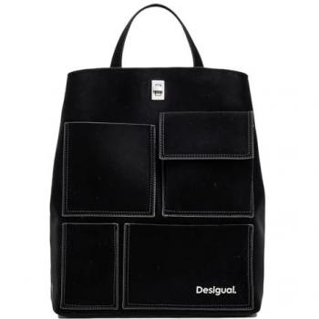 Desigual BACK POCKET FACE SUMY MINI MULTIPOCKET Women's Backpack in Black