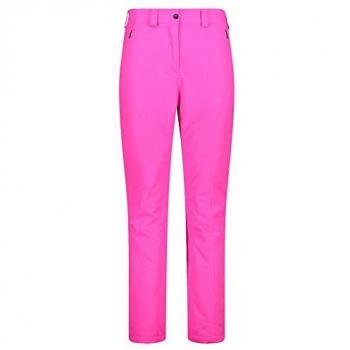 Pantalones de Esquí para Mujer CMP 3W20636 Rosa Fluo Talla 48/3XL