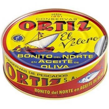 Ortiz El Velero Bonito del Norte en Aceite de Oliva 600 gr.
