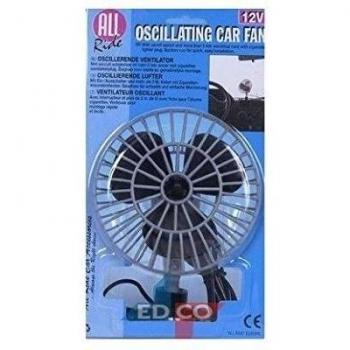 All Ride 2128, Ventilador orientable 12 V, cordón 2 m