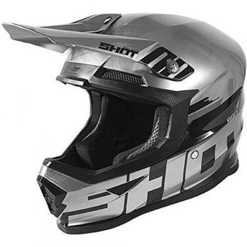 Shot Lite Solid Carbon - Casco de motocross