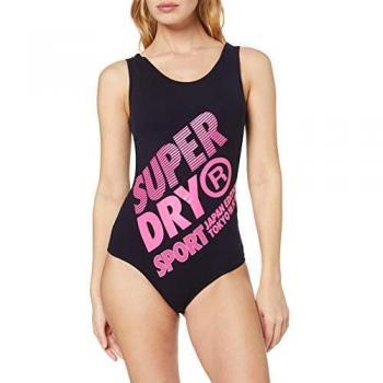 Superdry Japan Edition - Cuerpo Diagonal para Mujer, Mujer, GS3230MT, Flash Navy, 8