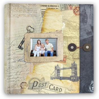 Zep ed46200l Eldorado álbum de Fotos con 200 Sobres Papel Laminado Amarillo/Gris/Arena/Azul 11 x 16 cm