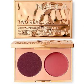 Dúo colorete en crema y bálsamo Two Reasons - Berry Nude de Nabla