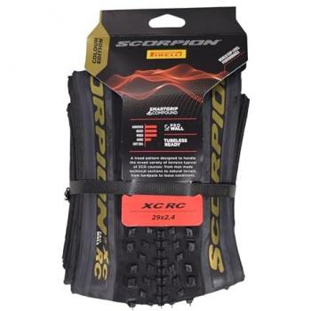 Pirelli Cubierta de MTB Scorpion™ XC RC Colour Edition Tubeless 29'' x 2.4, Multicolor, Talla Única, 60-622