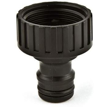 Altuna Conector de Grifo roscado de 3/4 con Manguera de jardín, Negro