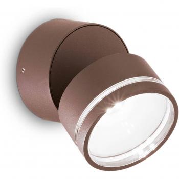 Aplique LED Ideal Lux Omega Round 4.000K café