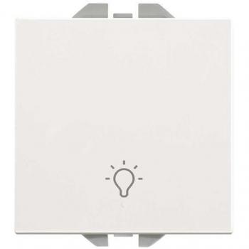 Pulsador SIMON 20000151-090 con grabado Luz 10A