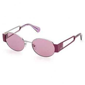 Max & Co Women's Shiny Light Ruthenium Sunglasses MO0071 14Z 140mm