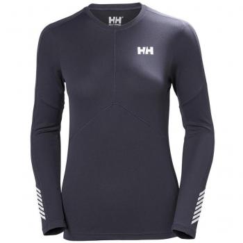 Helly Hansen W HH LIFA ACTIVE LIGHT LS - Camiseta interior térmica, Mujer, Azul