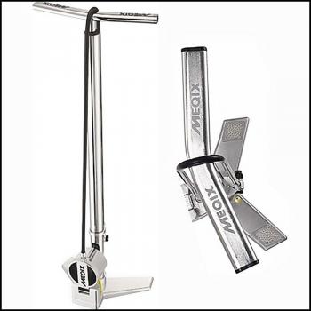 Meqix BOST - Bomba de aire para ciclismo, color negro