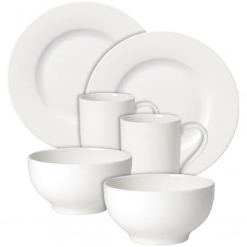 Juego de desayuno Villeroy & Boch For Me, 2 personas, 6 piezas, porcelana