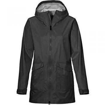 Marmot Ashbury PreCip Eco Jacke Chaqueta Impermeable para Mujer, Negro, Small