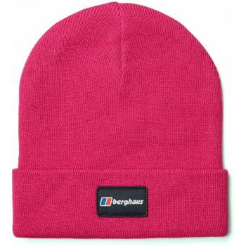 Gorro unisex Berghaus Logo Recognition en color rosa con diseño de logotipo