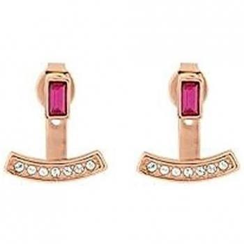 Adore Jewelry pendientes para mujer Chapado en oro rosa con piedra