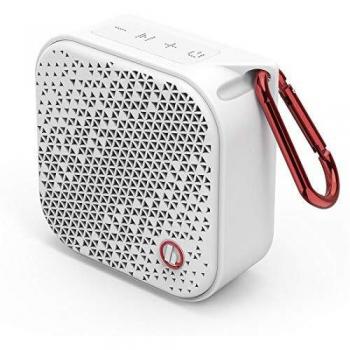 Altavoz Bluetooth® Pocket 2.0 pulgadas, resistente al agua, 3,5 W, blanco