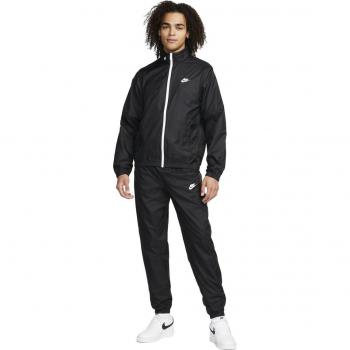 Nike Sportswear Club Woven Chándal Completo para Hombre, Negro, Forro Tejido, Talla L