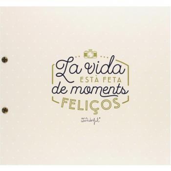 Mr.Wonderful - Álbum La vida está hecha de momentos felices con contenido en Catalán