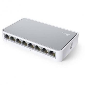 TP-Link TL-SF1008D 8-Port Unmanaged Fast Ethernet Desktop Switch (10/100 Mbps)