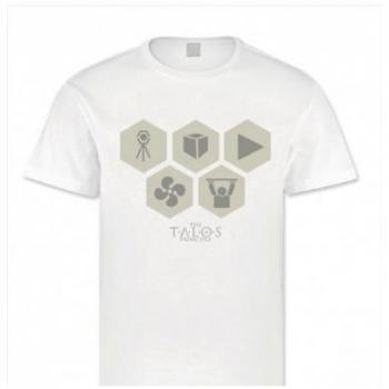 Camiseta Blanca Talos PR Actions Talla M