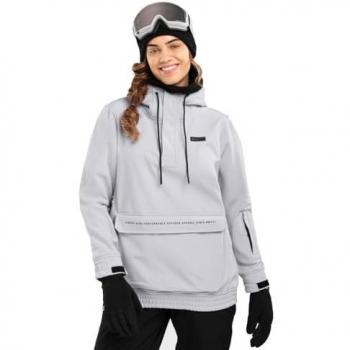 Chaqueta de esquí y snowboard para mujer W3-W Lhotse Siroko Gris