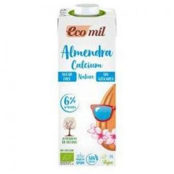 Pack 6x Bebida de Almendra con Calcio Bio Nature 1L Ecomil