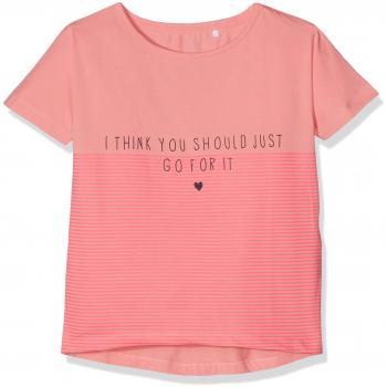 NAME IT Nitirina Ss Oversize Top Nmt, Camiseta para Niñas, Rosa