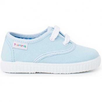 Zapatillas de lona para niños con cordones