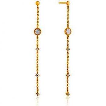 MOTHER OF PEARL DROP EARRINGS