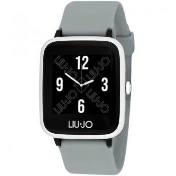 Reloj Hombre LIU JO SWLJ043 Ø 34 mm, caja de acero inoxidable, esfera blanca, correa de acero inoxidable, resistencia al agua hasta 30 metros, movimiento de cuarzo
