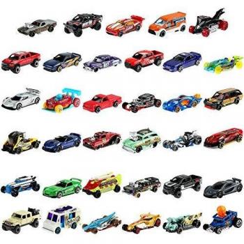 Hot Wheels Pack 36 coches de juguete sorpresa, regalo para niños +3 años