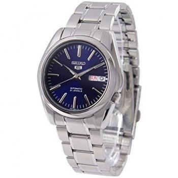 Seiko Men's Analogue Automatic Watch with Stainless Steel Strap SNKL43K1